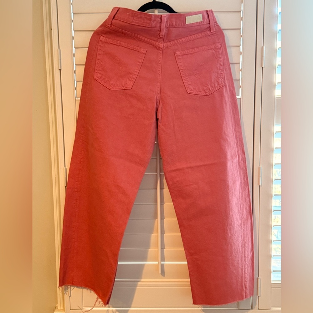 AG Adriano Goldschmeid Hattie Crop High Rise Barrel Jeans - Picture 3 of 8